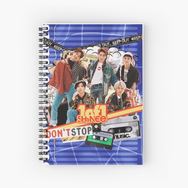 SHINee - 1 of 1 Spiral Notebook Spiral Notebook RB2507 product Offical Shinee Merch
