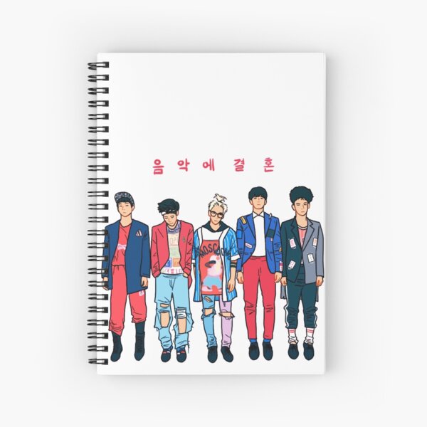 SHINee - Married to the Music Spiral Notebook RB2507 product Offical Shinee Merch