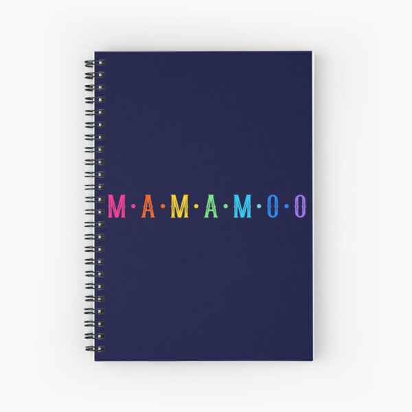 Mamamoo colorful Spiral Notebook RB2507 product Offical Mamamoo Merch