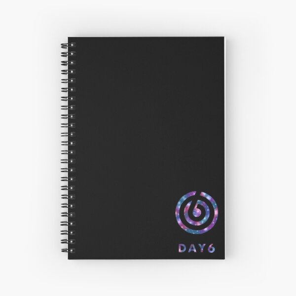 DAY6 GALAXY LOGO Spiral Notebook RB2507 product Offical DAY6 Merch