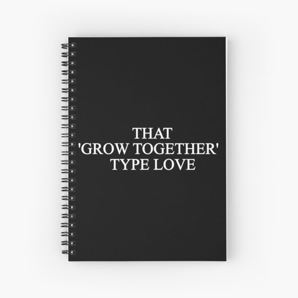That 'Grow Together' Type Love // DAY6 Sungjin  Spiral Notebook RB2507 product Offical DAY6 Merch