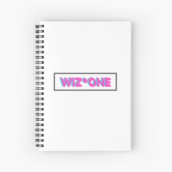 WIZ*ONE K-Pop Fans IZONE Retro Style Spiral Notebook RB2607 product Offical IZONE Merch