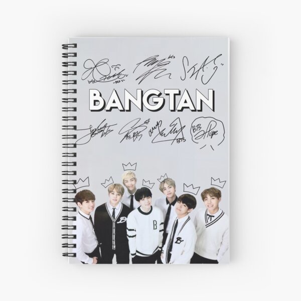 [SIGNATURE] BTS Kings Edit Spiral Notebook RB2507 product Offical BTS Merch