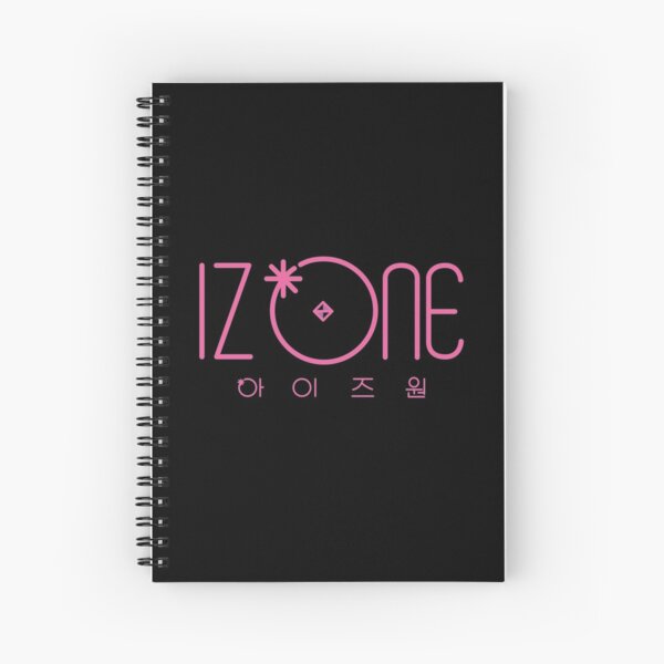 KPOP I*ZONE OFFICIAL LOGO Spiral Notebook RB2607 product Offical IZONE Merch