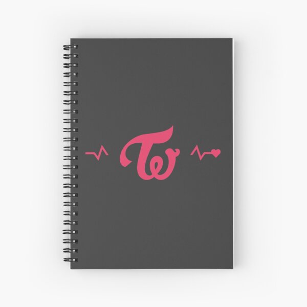 TWICE Signal Logo Spiral Notebook RB2507 product Offical Twice Merch