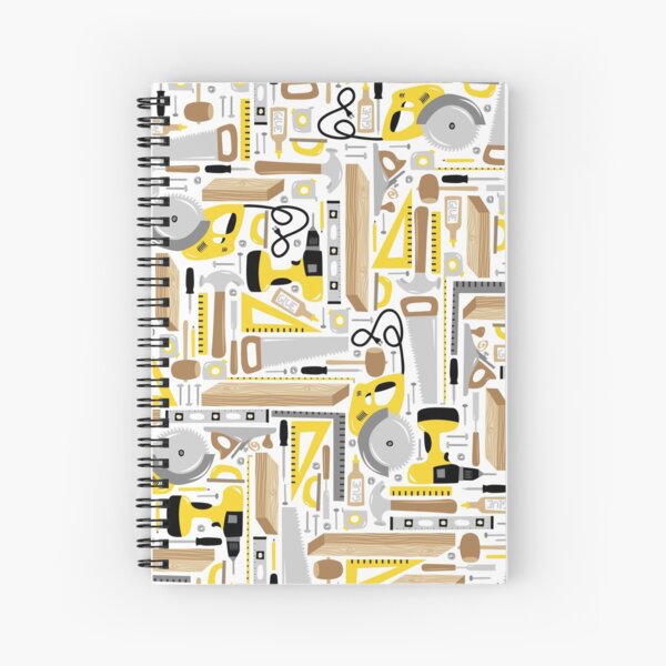 Measure Twice, Cut Once Spiral Notebook RB2507 product Offical Twice Merch
