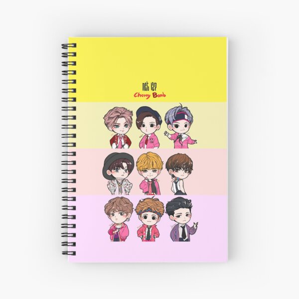 NCT 127 Spiral Notebook RB2507 product Offical NCT127 Merch