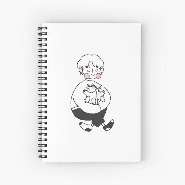 DAY6’s Young K Spiral Notebook RB2507 product Offical DAY6 Merch