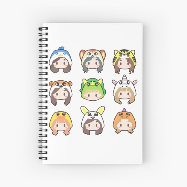 TWICE - FANART ICONS Spiral Notebook RB2507 product Offical Twice Merch