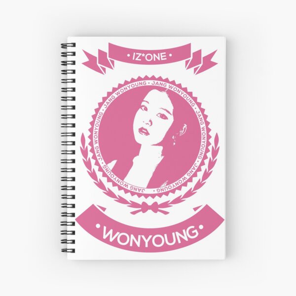 IZONE - Wonyoung Spiral Notebook RB2607 product Offical IZONE Merch