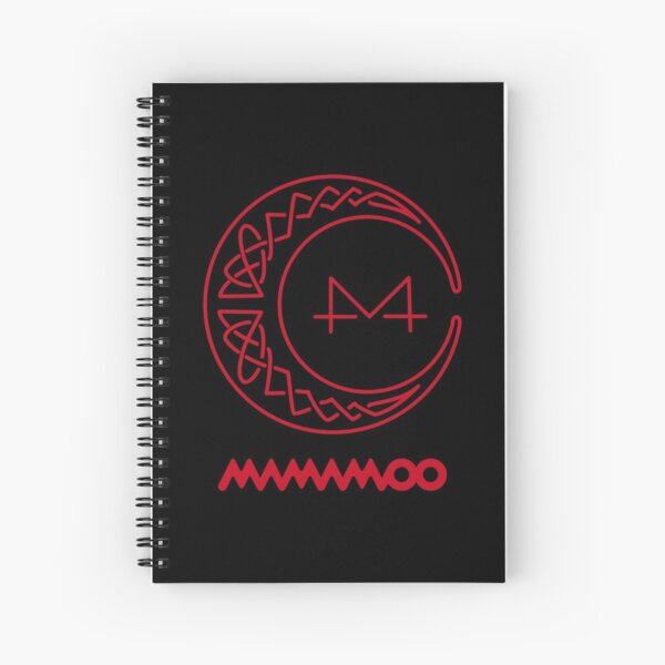 KPOP MAMAMOO RED MOON TSHIRT/ HOODIE/ CASE Spiral Notebook RB2507 product Offical Mamamoo Merch