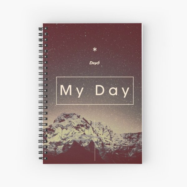 My Day day6 Spiral Notebook RB2507 product Offical DAY6 Merch