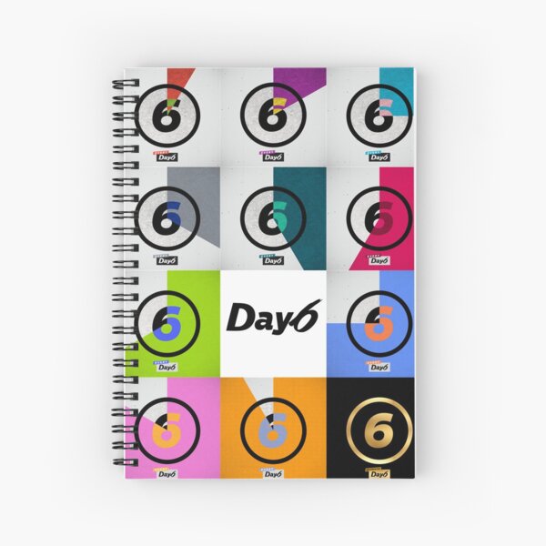 day6 every day6 Spiral Notebook RB2507 product Offical DAY6 Merch