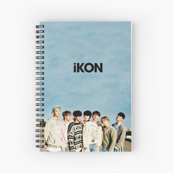 iKON Spiral Notebook RB2607 product Offical IKON Merch