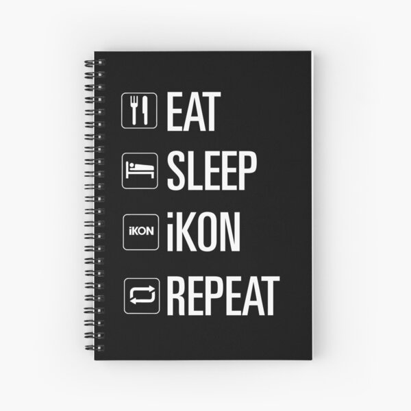 only iKON Spiral Notebook RB2607 product Offical IKON Merch