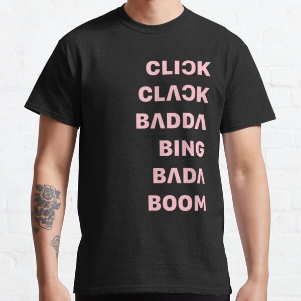 BLACKPINK Click Clack Classic T-Shirt RB2507 product Offical Blackpink Merch