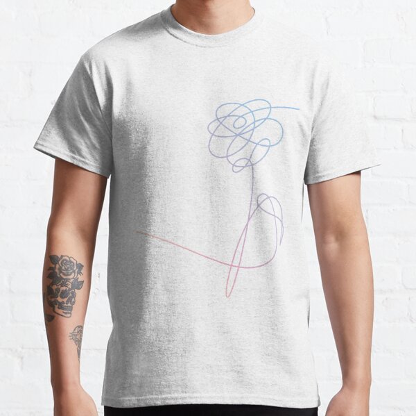 BTS LOVE YOURSELF FLOWER (without text) Classic T-Shirt RB2507 product Offical BTS Merch
