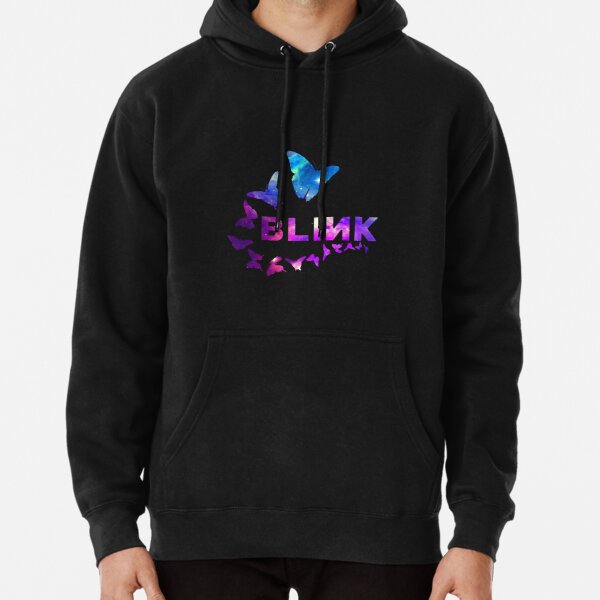BLACKPINK "BLINK" BUTTERFLY GALAXY DESIGN Pullover Hoodie RB2507 product Offical Blackpink Merch