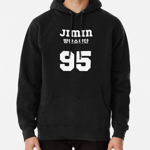 BTS - Jimin Jersey Style Pullover Hoodie RB2507 product Offical BTS Merch