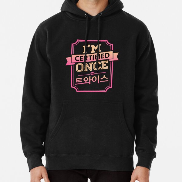 Certified ONCE - TWICE Pullover Hoodie RB2507 product Offical Twice Merch