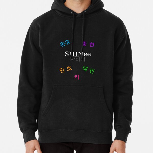SHINee Group Name + Members Pullover Hoodie RB2507 product Offical Shinee Merch