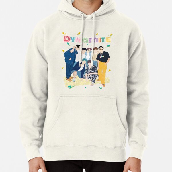 BTS Dynamite Pullover Hoodie RB2507 product Offical BTS Merch