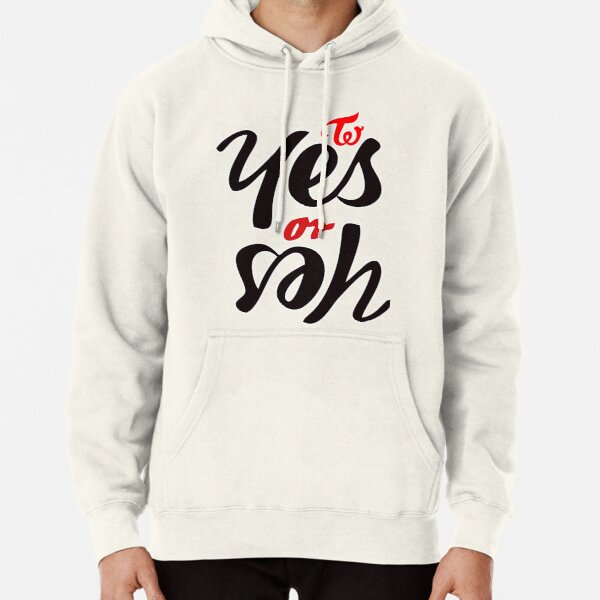 TWICE YES OR YES Logo Pullover Hoodie RB2507 product Offical Twice Merch