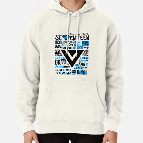 SEVENTEEN Collage Pullover Hoodie RB2507 product Offical Seventeen Merch