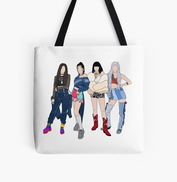 BLACKPINK HOW YOU LIKE THAT All Over Print Tote Bag RB2507 product Offical Blackpink Merch