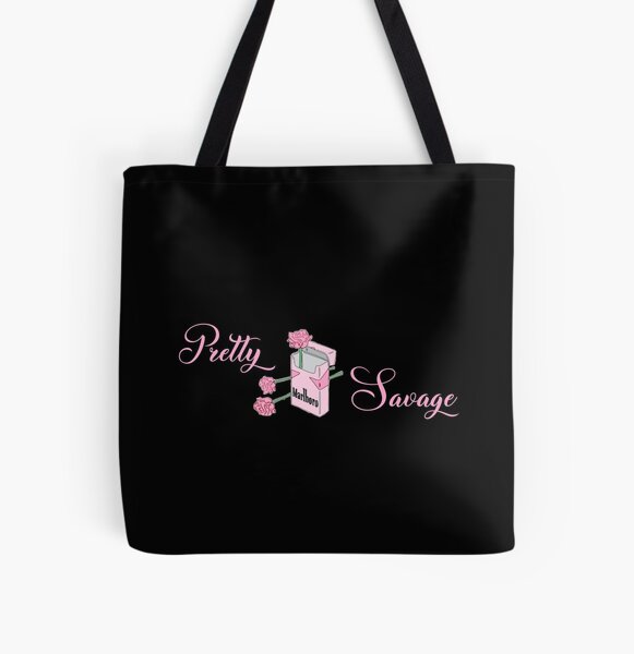 Pretty Savage Blackpink All Over Print Tote Bag RB2507 product Offical Blackpink Merch