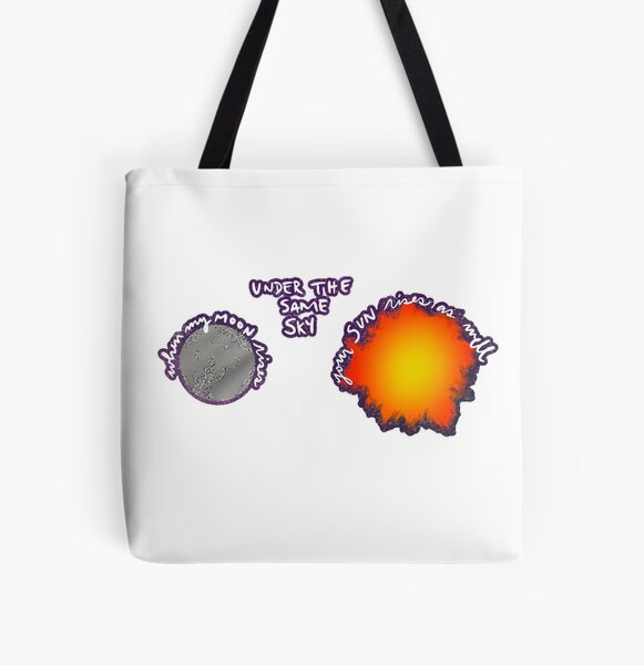 NCT127: Sun &amp Moon All Over Print Tote Bag RB2507 product Offical NCT127 Merch