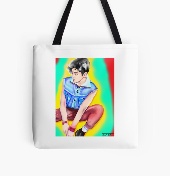 Taeyong NCT 127 Punch Concept Artwork All Over Print Tote Bag RB2507 product Offical NCT127 Merch