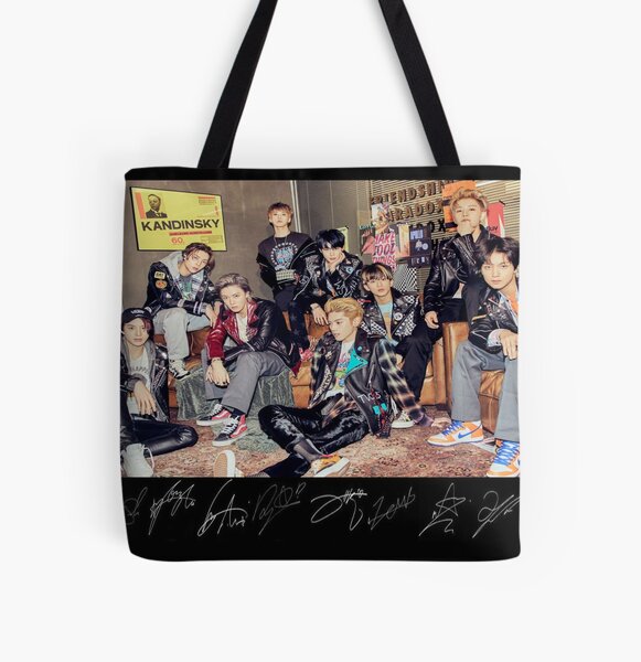 NCT127 KICK YOU All Over Print Tote Bag RB2507 product Offical NCT127 Merch
