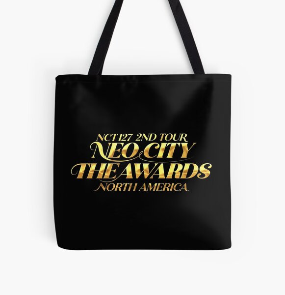 KPOP NCT127 2nd Tour NEO CITY THE AWARDS North America All Over Print Tote Bag RB2507 product Offical NCT127 Merch