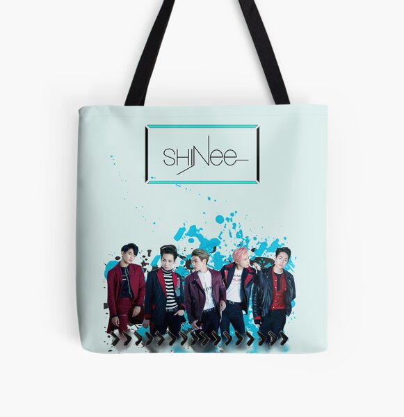 SHINee Splat All Over Print Tote Bag RB2507 product Offical Shinee Merch