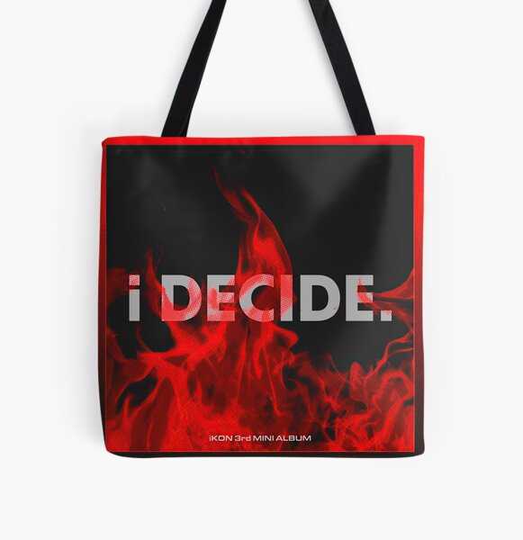 iKon I Decide  All Over Print Tote Bag RB2607 product Offical IKON Merch