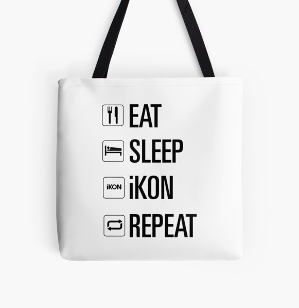 iKON only All Over Print Tote Bag RB2607 product Offical IKON Merch