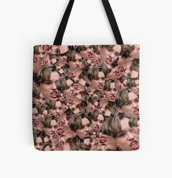 Vernon derp collage | Seventeen All Over Print Tote Bag RB2507 product Offical Seventeen Merch