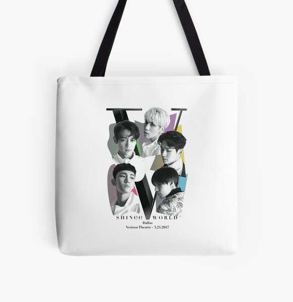 SHINee Tour - Dallas All Over Print Tote Bag RB2507 product Offical Shinee Merch