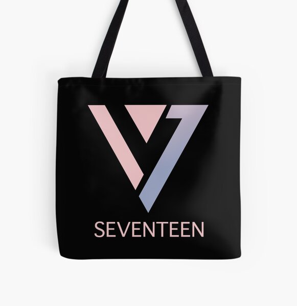Seventeen KPOP SVT Carats Logo Design  All Over Print Tote Bag RB2507 product Offical Seventeen Merch