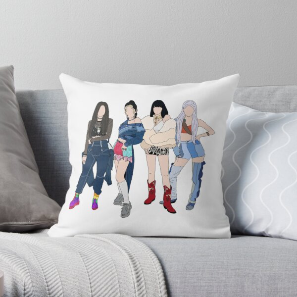 BLACKPINK HOW YOU LIKE THAT Throw Pillow RB2507 product Offical Blackpink Merch