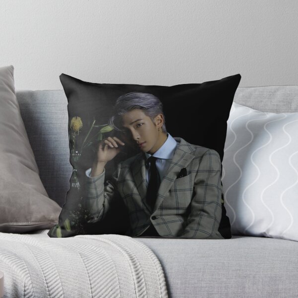 BTS MAP OF THE SOUL: 7 VERSION 3 // RM Throw Pillow RB2507 product Offical BTS Merch