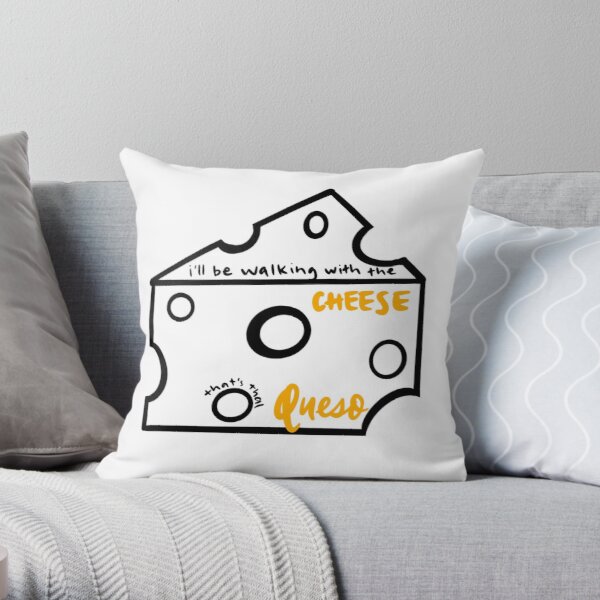 NCT127 Regular: Cheese that's the queso Throw Pillow RB2507 product Offical NCT127 Merch