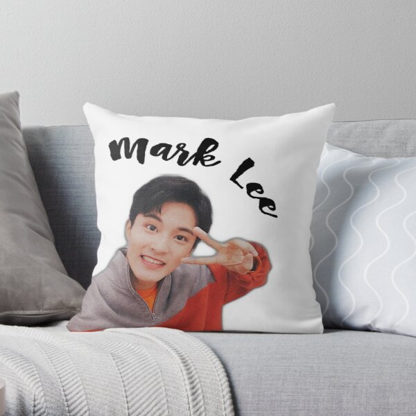 NCT MARK LEE Throw Pillow RB2507 product Offical NCT127 Merch