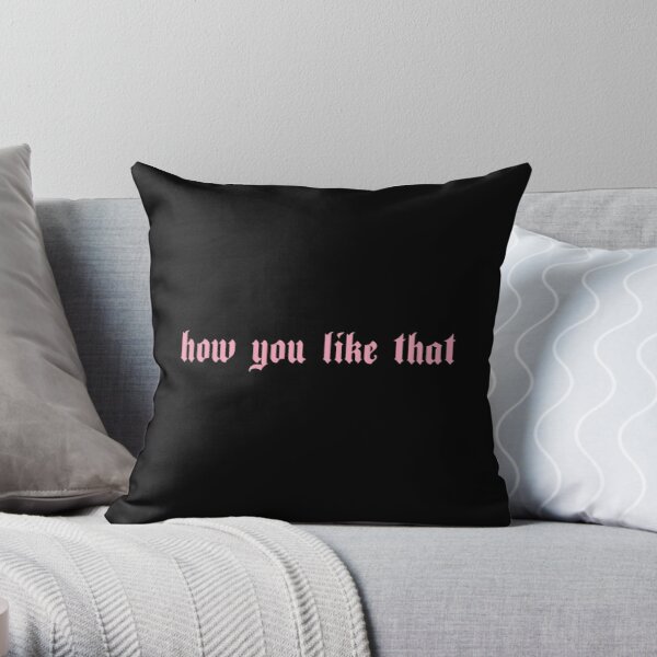 Blackpink How You Like That Masks Throw Pillow RB2507 product Offical Blackpink Merch