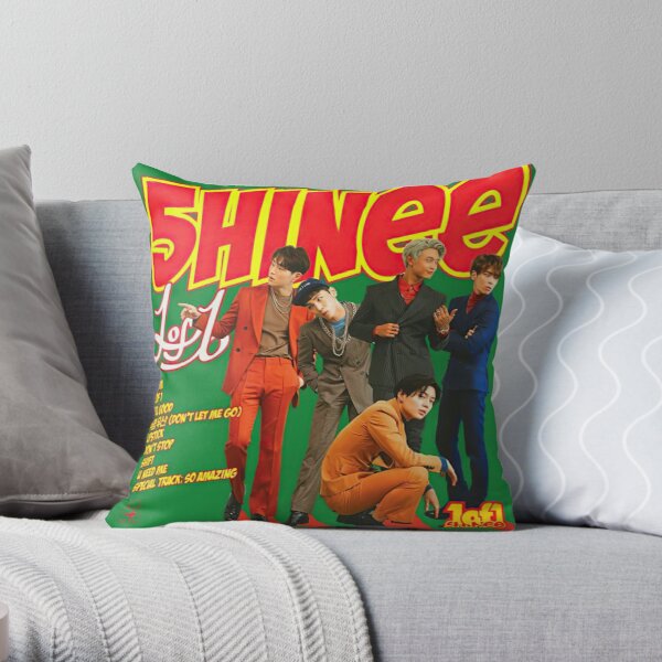 SHINee 1 of 1  Throw Pillow RB2507 product Offical Shinee Merch