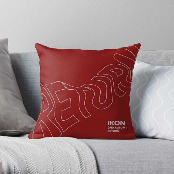 iKon Return Throw Pillow RB2607 product Offical IKON Merch