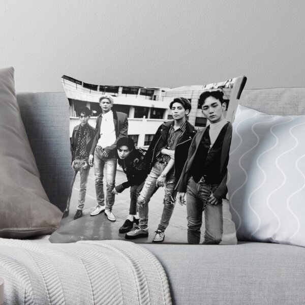 shinee 1 of 1 Throw Pillow RB2507 product Offical Shinee Merch