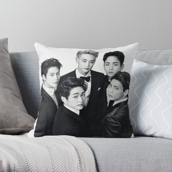 SHINee Throw Pillow RB2507 product Offical Shinee Merch