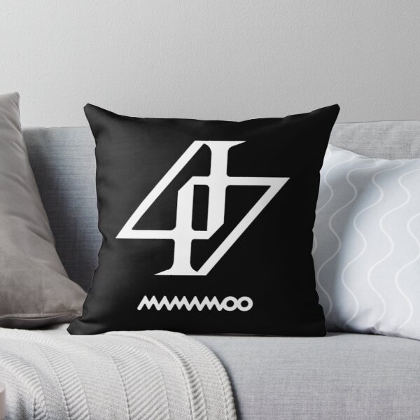 KPOP MAMAMOO reality in BLACK Throw Pillow RB2507 product Offical Mamamoo Merch